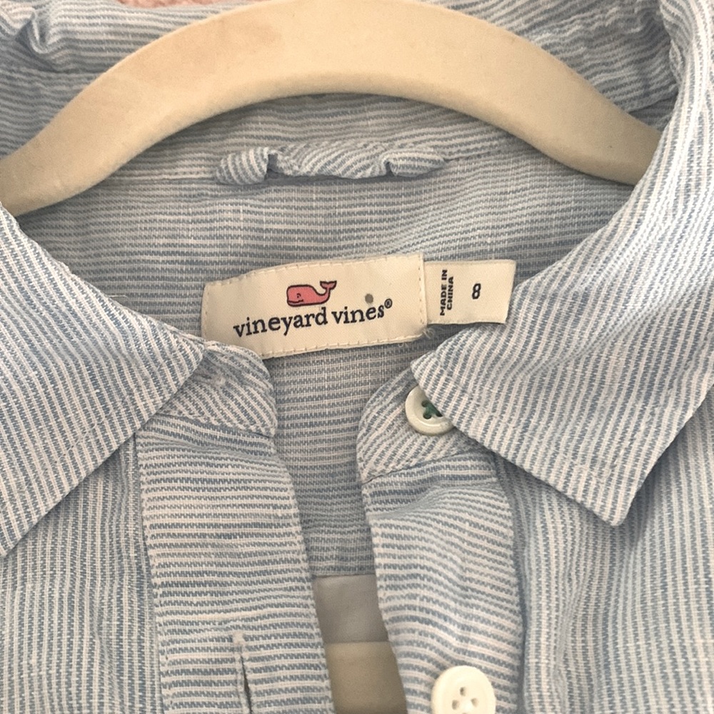Vineyard vines size 8 lined dress